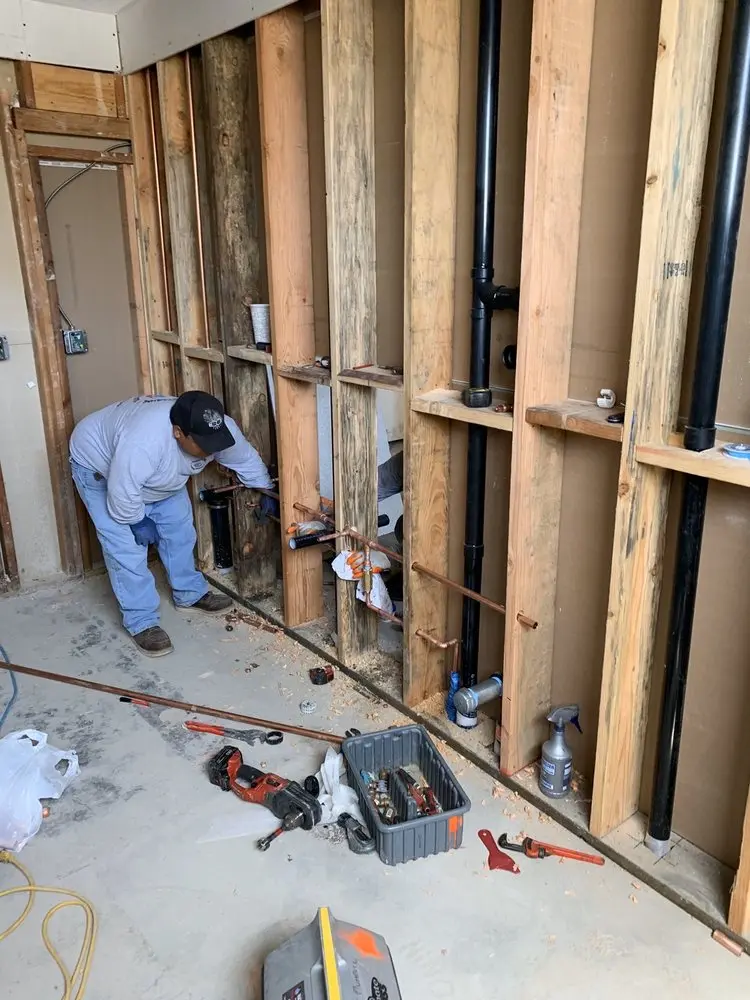 Commercial rough-in plumbing for Commercial Plumbing in Laurelton